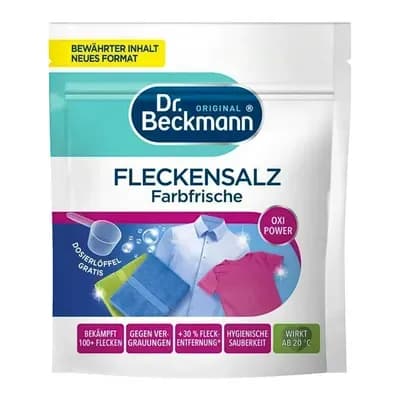 Плямовивідник для кольорових тканин у порошку Dr. Beckmann fleckensalz farbfrishe 400 г