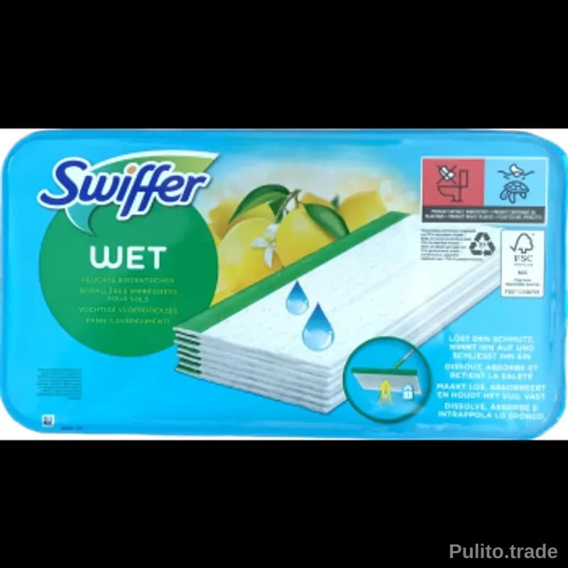Серветки вологі для миття підлоги Swiffer WET 24 шт