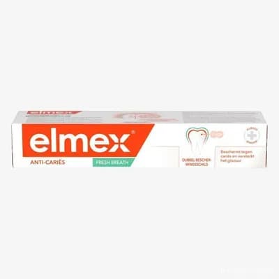 Зубна паста проти карієсу (освіжаюча) Elmex Anti-caries 75 мл (FR)
