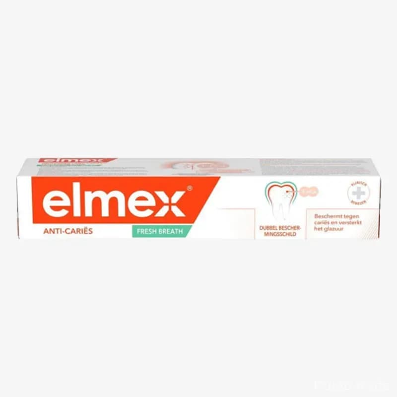 Зубна паста проти карієсу (освіжаюча) Elmex Anti-caries 75 мл (FR)