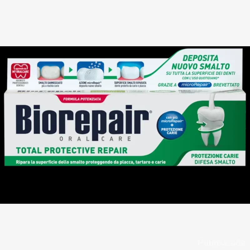 Зубна паста "Абсолютний захист та відновлення" Biorepair Total protective repair 75 мл