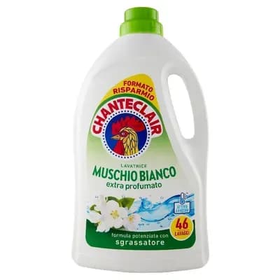 Chanteclair Muschio Bianco ароматизований гель для прання універсальних тканин 2070 мл 46 прань