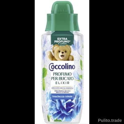 Еліксир парфуманий для ополіскування тканин Coccolino Elixir Freschezza celeste 342 мл