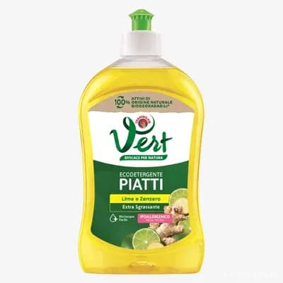 Еко-плин для миття посуду з ароматом лайму та імбиру Chanteclair Vert 500 мл