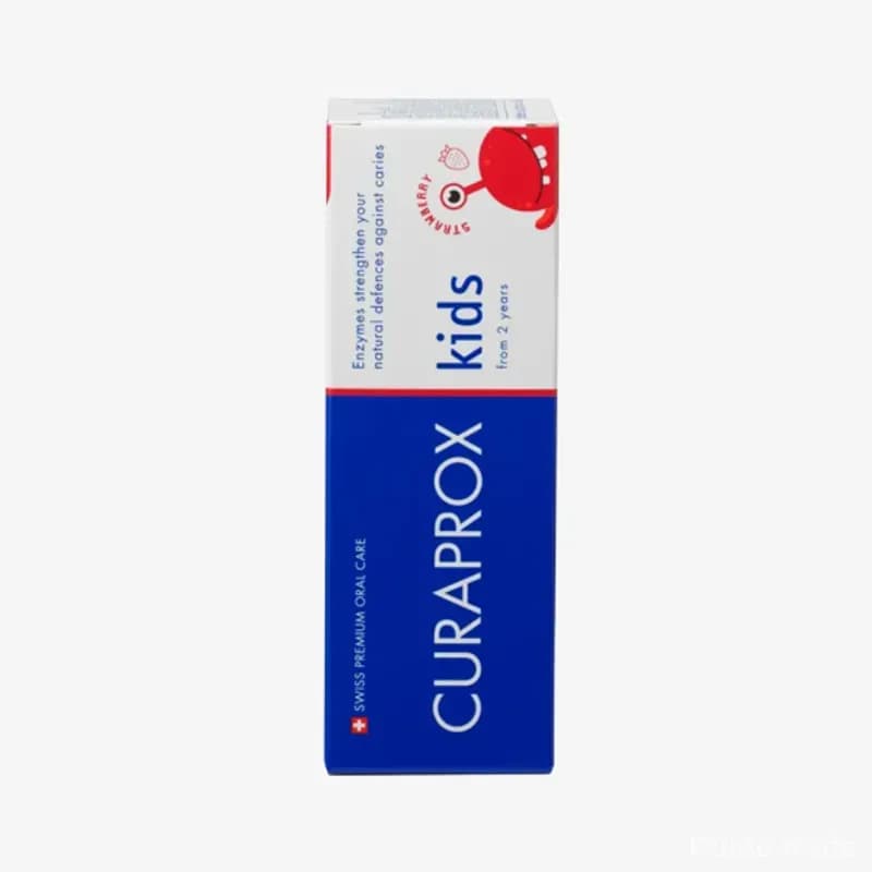 Зубна паста дитяча від 2 років Curaprox kids (полуниця), 60 мл