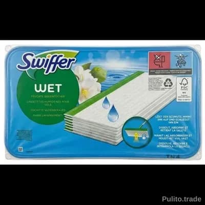 Серветки вологі для миття підлоги Swiffer wet 20 шт