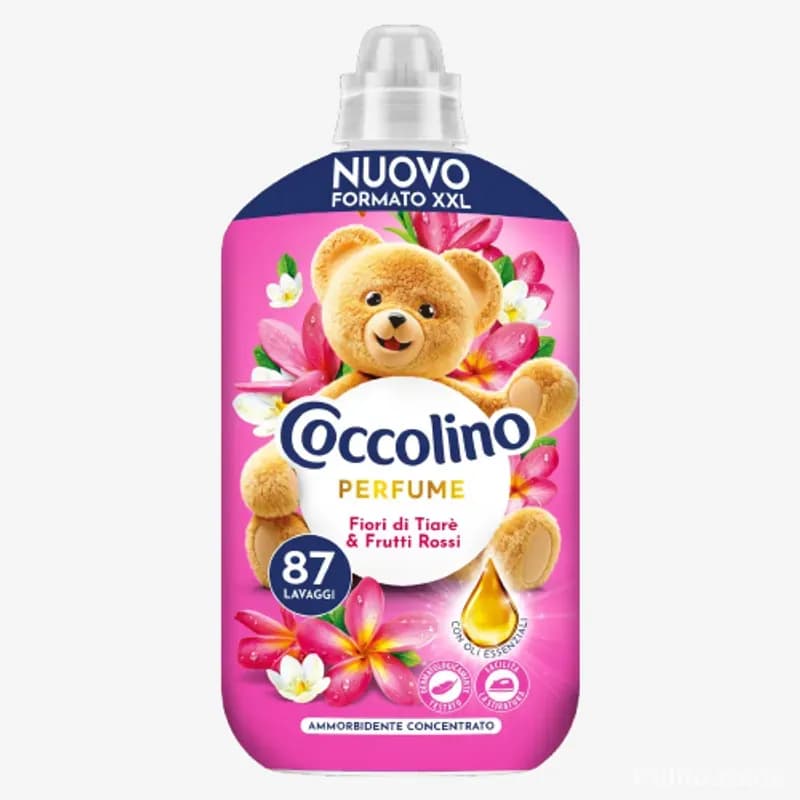Ополіскувач для тканин Coccolino Fiori di Tiare & Frutti Rossi 1827 мл 87 ополіскувань