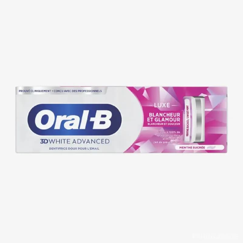 Зубна паста відбілююча Oral-B 3D White advanced 75 мл (FR)
