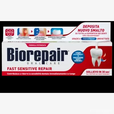 Зубна паста "Швидке позбавлення чутливості" Biorepair Fast sensitive repair 75 мл